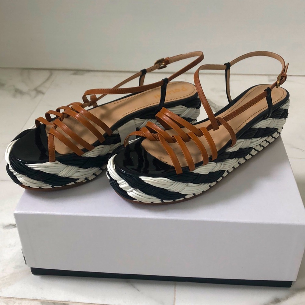 Pollini platform sandals
